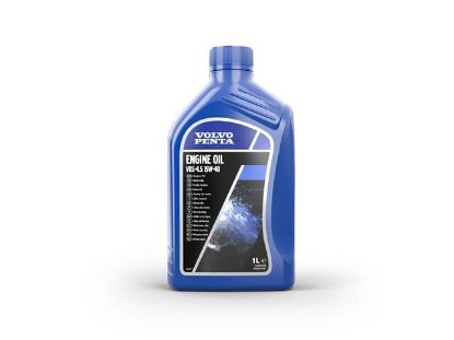 Volvo Penta VDS 4.5 SAE 15W-40 diesel engine oil, 1 litre, Part Number 23909459
